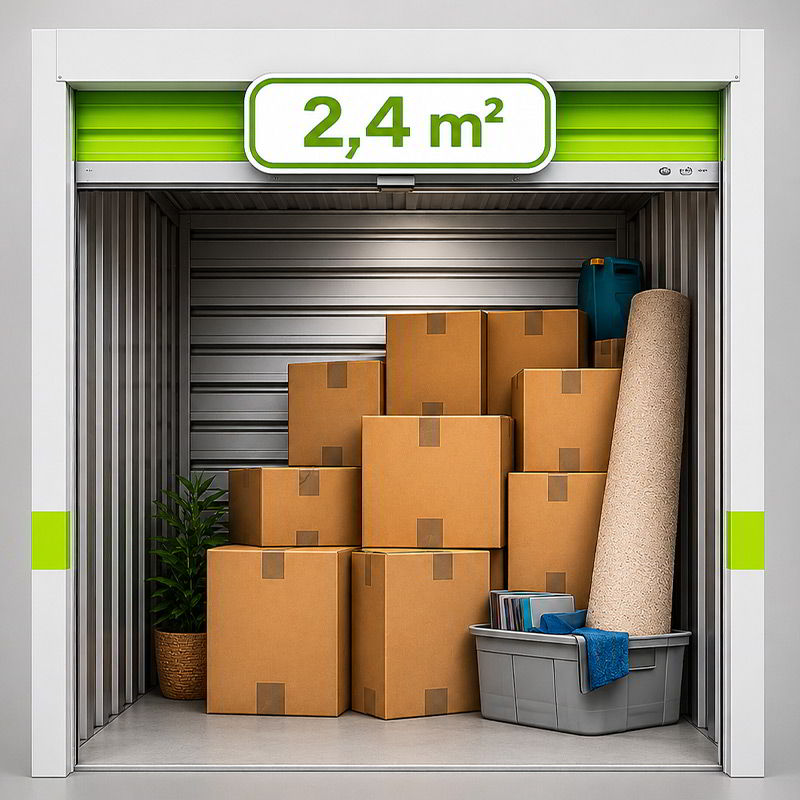 Trastero de 2,4 m²